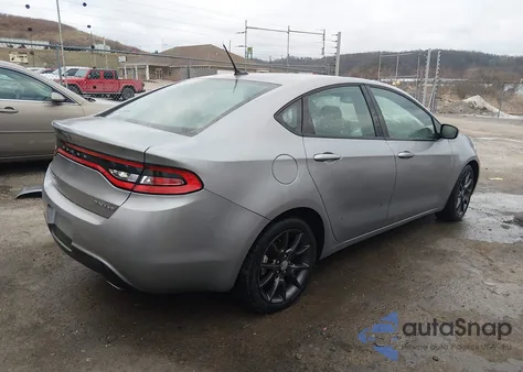 2016 Dodge Dart Sxt z USA, uszkodzony, nr VIN 1C3CDFBB4GD608081
